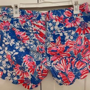Lilly Pulitzer The Buttercup 5" Scallop Hem Short
